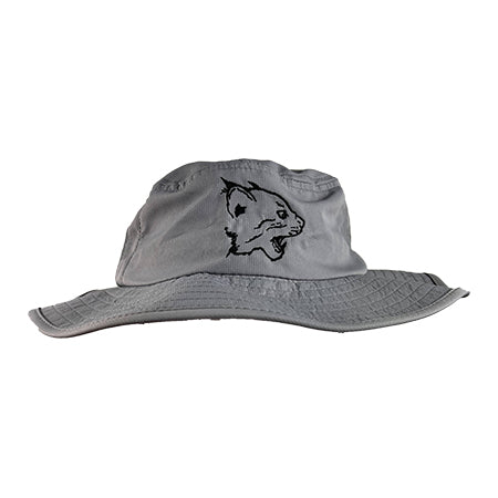 Wide Brim Bucket Hat w/ Bobcat Logo (2022)