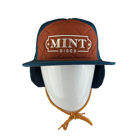 Load image into Gallery viewer, Fancy Ear Flap 7-Panel Hats w/ Mint Logo
