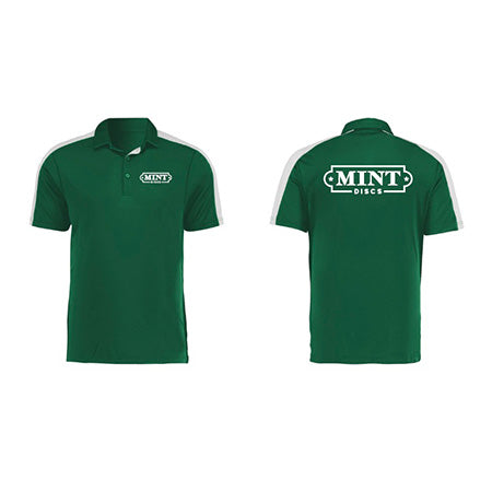 Load image into Gallery viewer, Two-Color Polo w/ Mint Logo (100% Polyester)