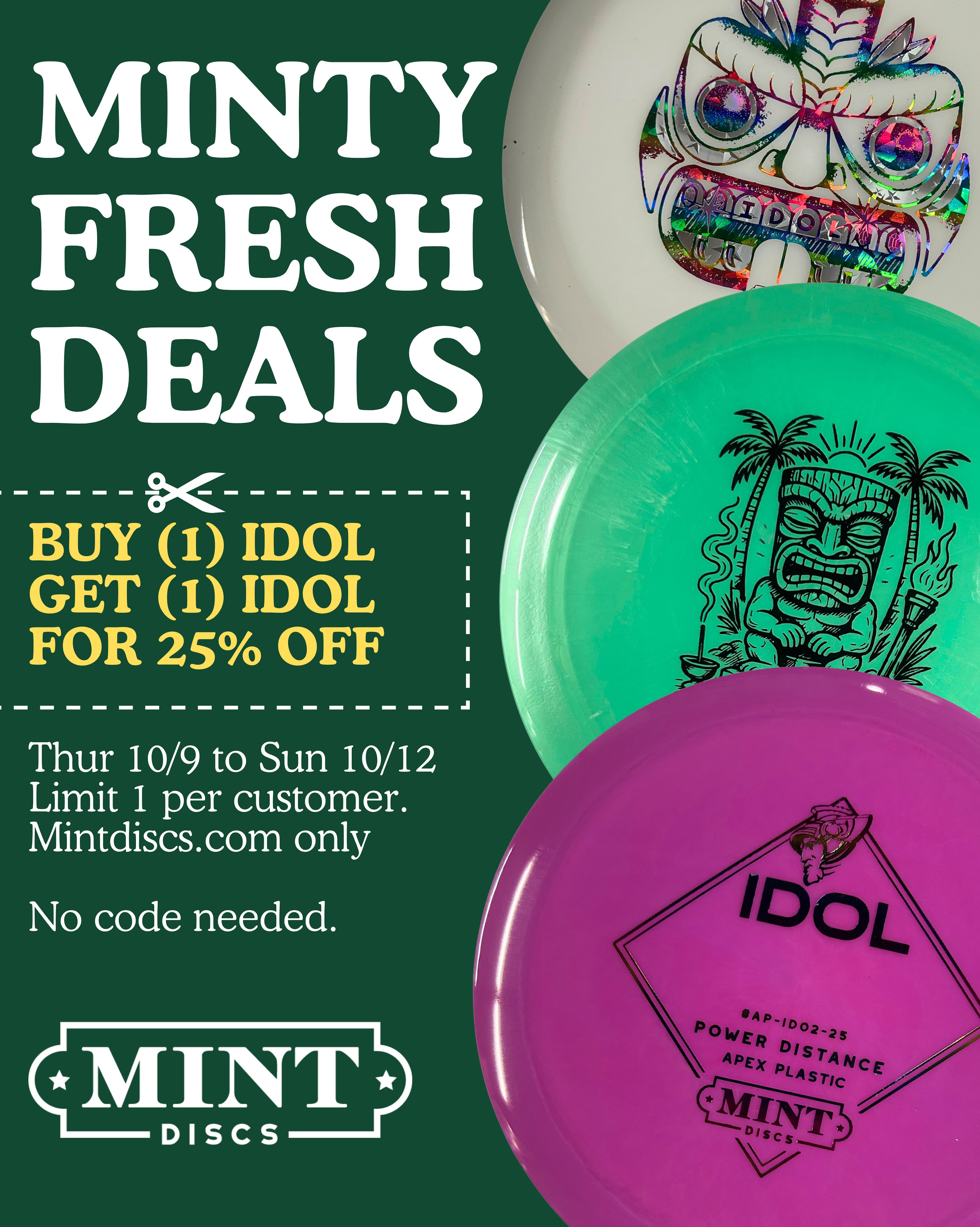 Forward Momentum (Day 283 of 365) – Mint Discs