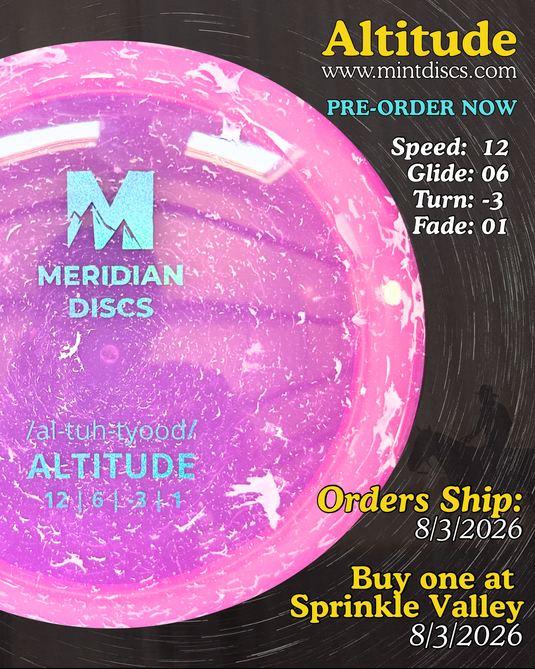 7/31/2026: Meridian Discs Altitude