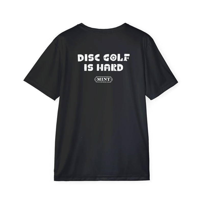 Load image into Gallery viewer, Disc Golf is Hard Polyester Jersey (100% Poly, 4.13 oz/yd²)
