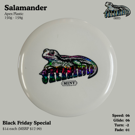 Load image into Gallery viewer, Salamander - Apex Lightweight Plastic (AP-SM03-25) by Levi Whitpan
