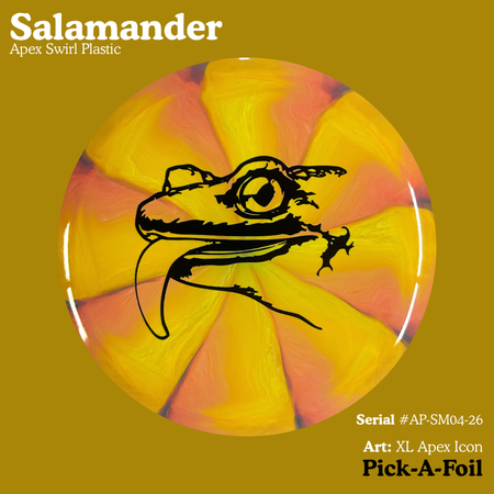 Salamander - Apex Swirl Plastic (XL ICON) | PICK-A-FOIL