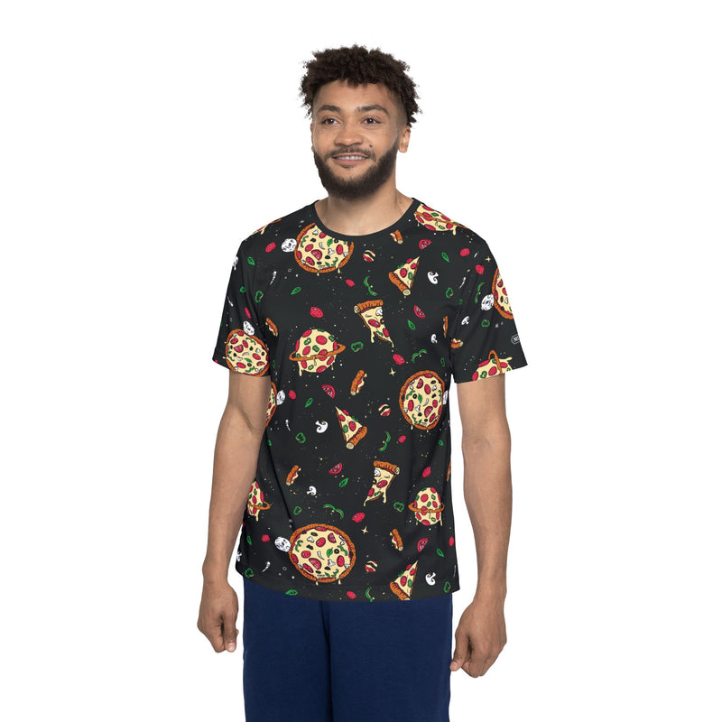 Load image into Gallery viewer, Planetary Pizza Jersey by Brad Bond Design
