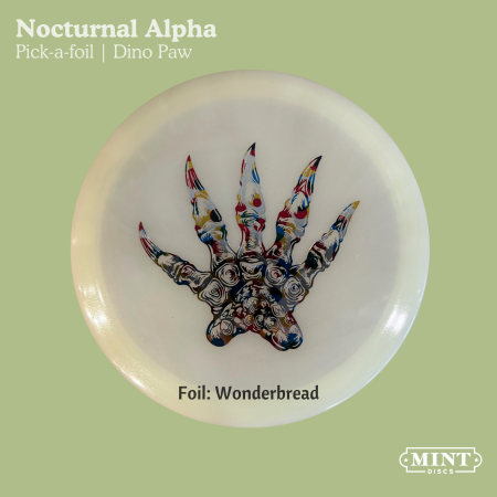 Alpha - Nocturnal Glow Plastic | Dinosaur Paw (PICK-A-FOIL)