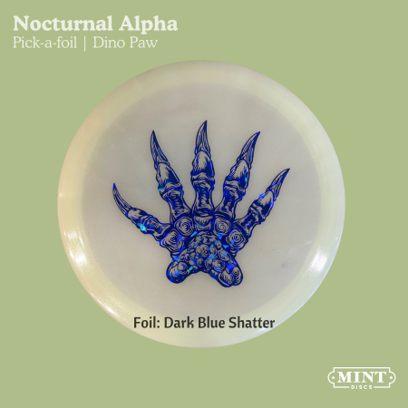 Alpha - Nocturnal Glow Plastic | Dinosaur Paw (EXACT-FOIL)