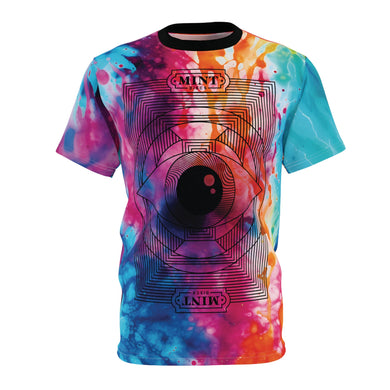 Big Eye Tie-Dye | Unisex Polyester T-Shirt (DROP SHIP)