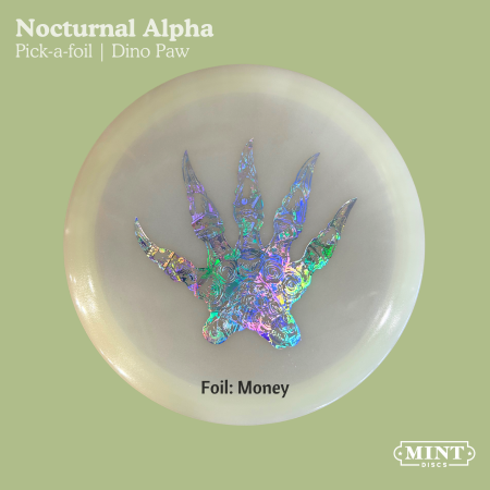Alpha - Nocturnal Glow Plastic | Dinosaur Paw (EXACT-FOIL)