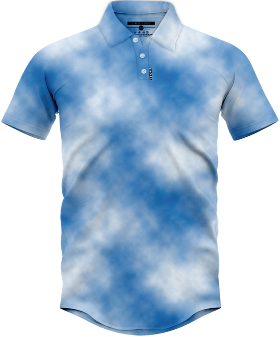 C1 Original Polo V3 - Clouds (DROP SHIP)