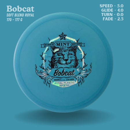 Bobcat - Soft Royal Plastic (RO-BC03-24) EXACT PHOTO