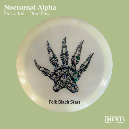 Alpha - Nocturnal Glow Plastic | Dinosaur Paw (EXACT-FOIL)