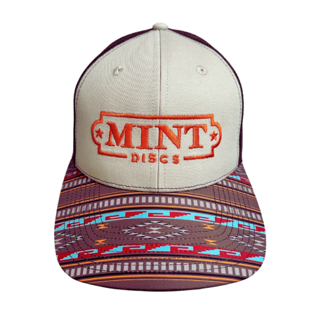 Aztec Pattern Hat (Snapback) w/ Mint Logo