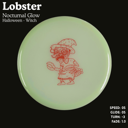 Lobster - Nocturnal Glow Plastic | Witch Lobster