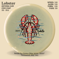 Lobster - Nocturnal Glow Lobster (NT-LB01-24) | Stock Stamp