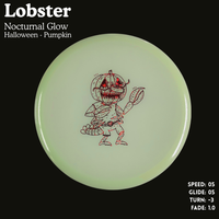 Lobster - Nocturnal Glow Plastic | Pumpkin Lobster