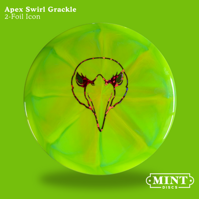 Grackle - Swirly Apex Plastic (2-Foil Icon)
