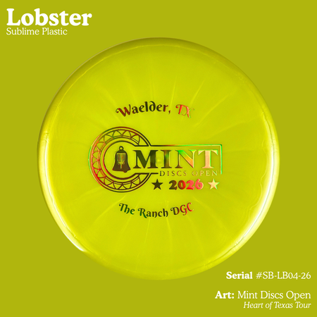 Lobster - Sublime Plastic | Mint Discs Open (HOTT)