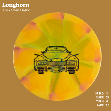 Longhorn - Apex Swirl Plastic (Classic Car) Levi Whitpan