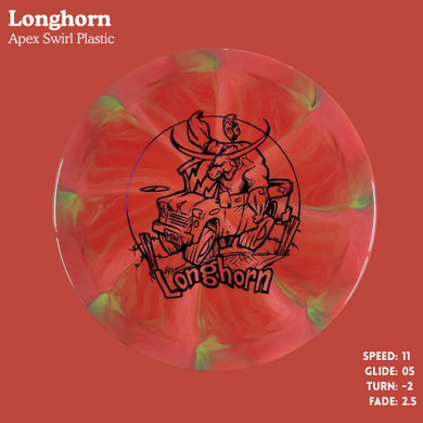 Longhorn - Apex Swirl Plastic (by Jef Wind)