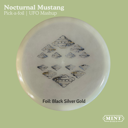 Mustang - Nocturnal Flex Glow Plastic | UFO Mashup (EXACT Foil)