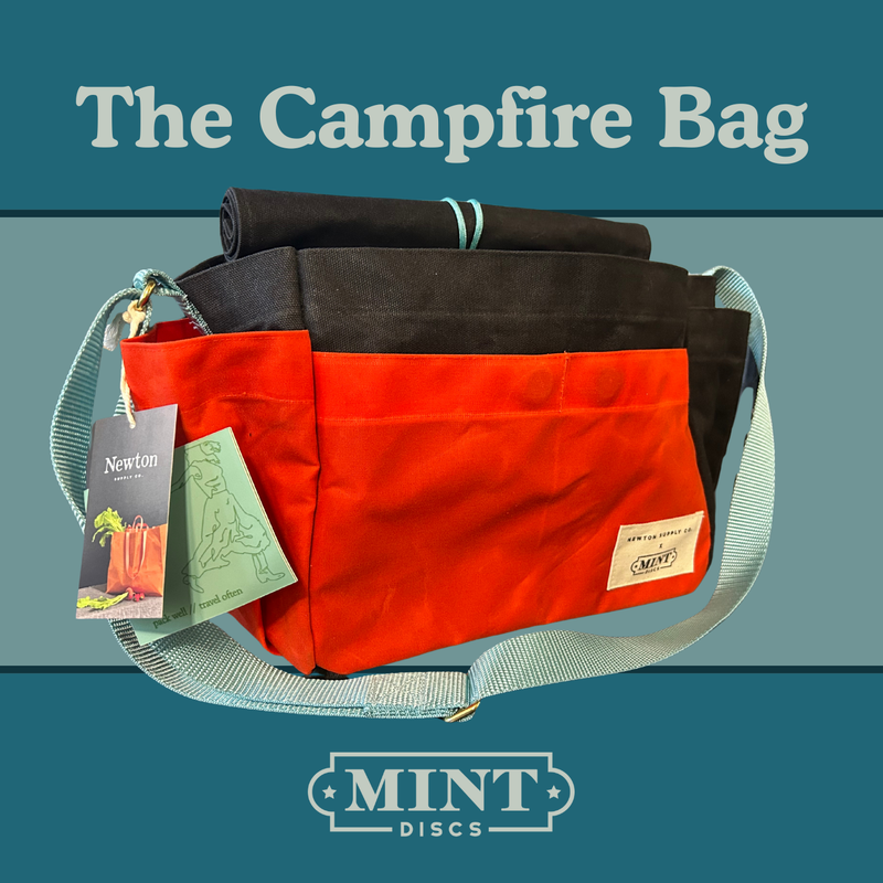 Load image into Gallery viewer, Mint Discs Campfire Bag (by Newton Supply Co)
