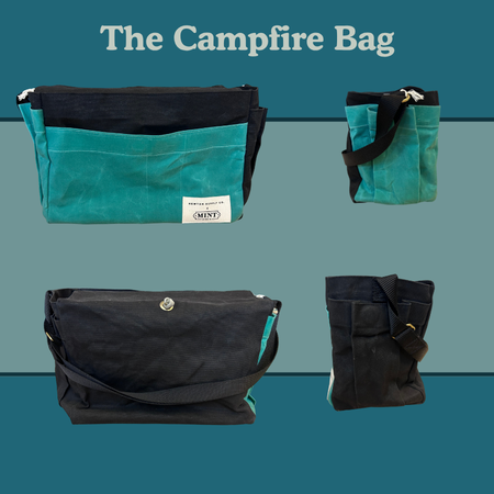 Load image into Gallery viewer, Mint Discs Campfire Bag (by Newton Supply Co)
