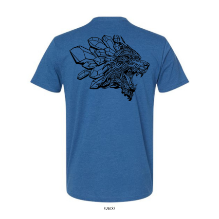 Load image into Gallery viewer, Alpha Icon T-Shirt | Diamond Skull (Cotton Blend)
