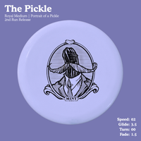 Pickle - Royal Medium (RO-PK02-25) | Portrait of a Pickle by Jef Wind