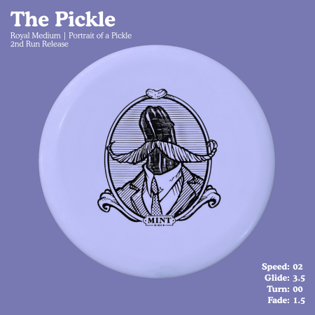 Pickle - Royal Medium (RO-PK02-25) | Portrait of a Pickle by Jef Wind