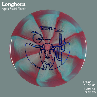 Longhorn - Apex Swirl Plastic (by Levi Whitpan)