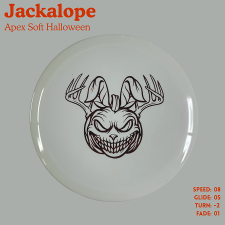 Jackalope - Apex Soft Plastic (AP-JL03-25) | Evil Jack-O-Lopetern