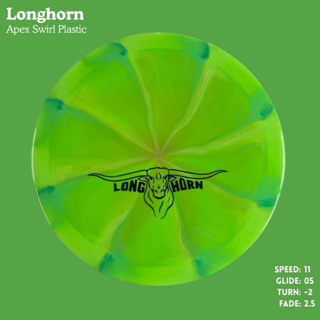 Longhorn - Apex Swirl Plastic (Apex Icon Long Horn)