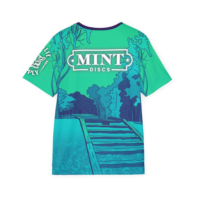 Load image into Gallery viewer, Sprinkle Valley Jersey by Bad Lie Supply - Teal Variant
