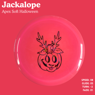 Jackalope - Apex Soft Plastic (AP-JL03-25) | Happy Jack-O-Lopetern