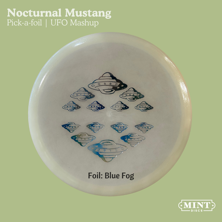 Mustang - Nocturnal Flex Glow Plastic | UFO Mashup (EXACT Foil)