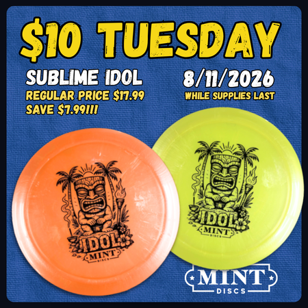 $10 Tuesday. Every Tuesday.