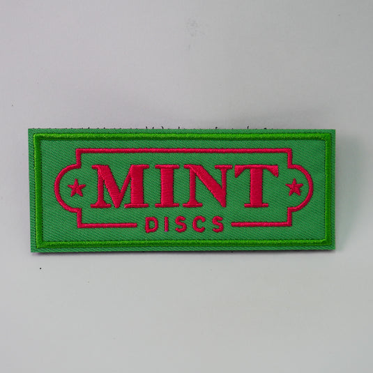 MINT Logo Patch (4" x 1.5") - Velcro Backing EXACT PHOTO