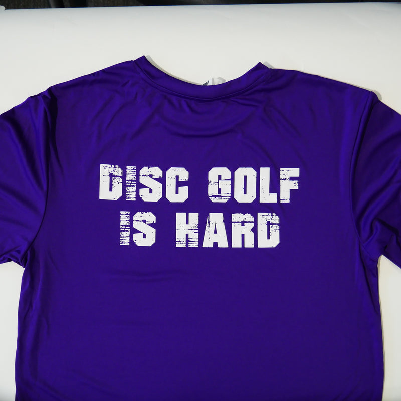 Load image into Gallery viewer, DISC GOLF IS HARD | T-Shirt (Dri-fit)
