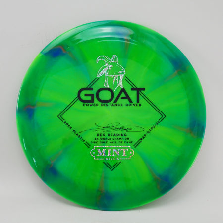 Goat - Swirly Apex Plastic (Des Reading Signature Model) EXACT PHOTO