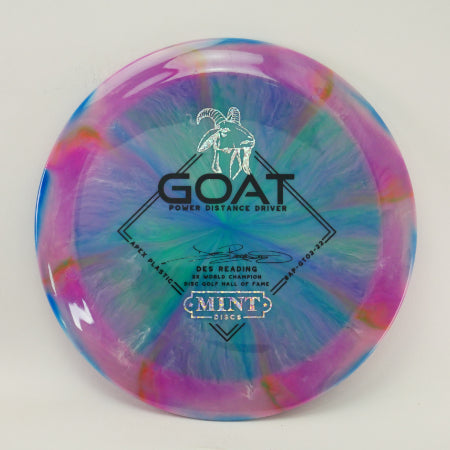 Goat - Swirly Apex Plastic (Des Reading Signature Model) EXACT PHOTO