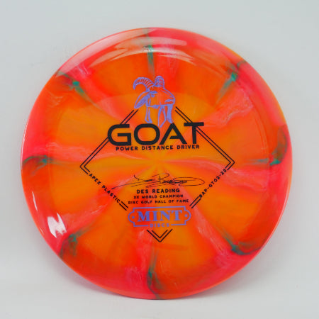 Goat - Swirly Apex Plastic (Des Reading Signature Model) EXACT PHOTO