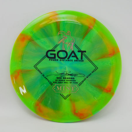 Goat - Swirly Apex Plastic (Des Reading Signature Model) EXACT PHOTO