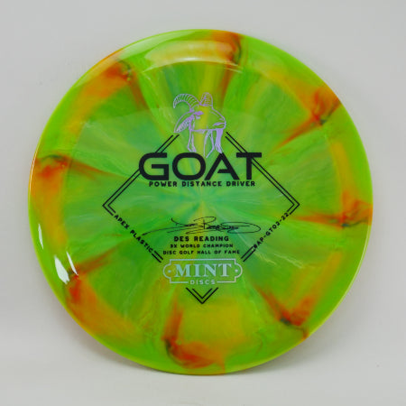 Goat - Swirly Apex Plastic (Des Reading Signature Model) EXACT PHOTO