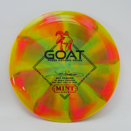 Goat - Swirly Apex Plastic (Des Reading Signature Model) EXACT PHOTO