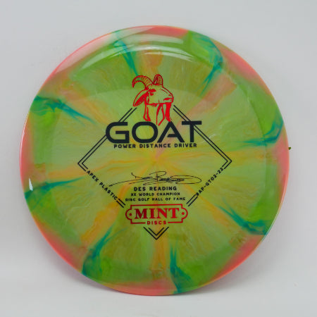 Goat - Swirly Apex Plastic (Des Reading Signature Model) EXACT PHOTO