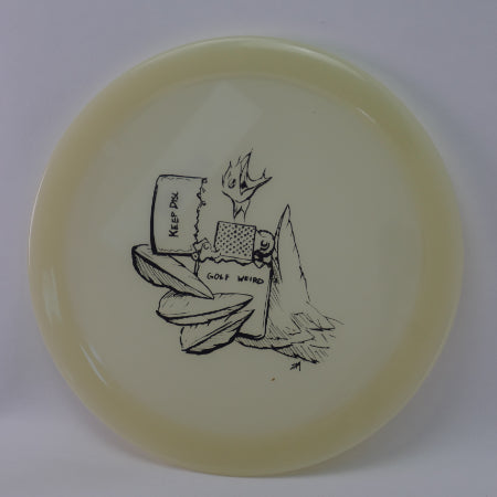 Load image into Gallery viewer, Phoenix - Nocturnal Glow Plastic (Keep Disc Golf Weird Zip) | EXACT PHOTO
