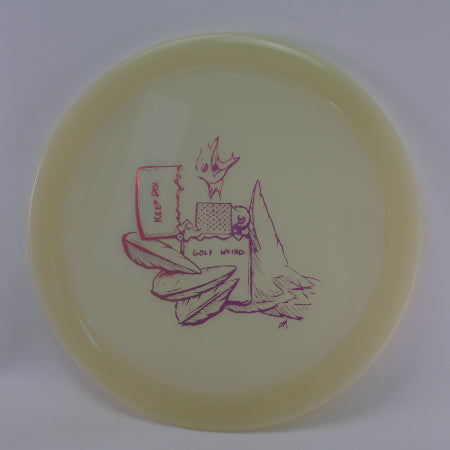 Load image into Gallery viewer, Phoenix - Nocturnal Glow Plastic (Keep Disc Golf Weird Zip) | EXACT PHOTO
