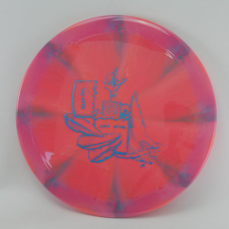 Load image into Gallery viewer, Phoenix - Swirly Apex Plastic (Keep Disc Golf Weird Zip) EXACT PHOTO
