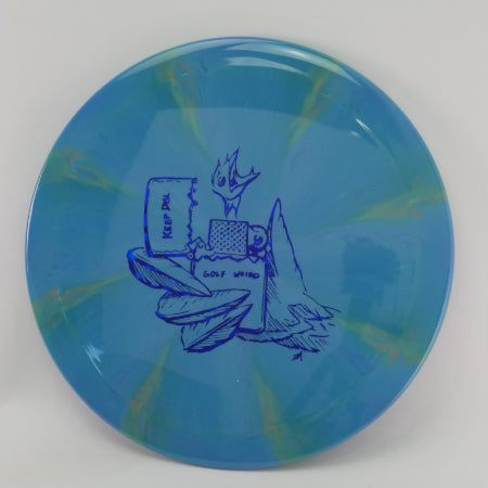 Load image into Gallery viewer, Phoenix - Swirly Apex Plastic (Keep Disc Golf Weird Zip) EXACT PHOTO
